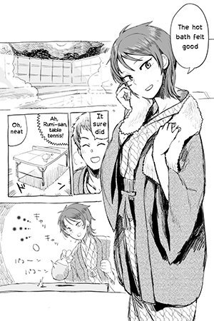 The iDOLM@STER dj: Slightly Erotic Manga about Rumi and Hot Springs and Table Tennis