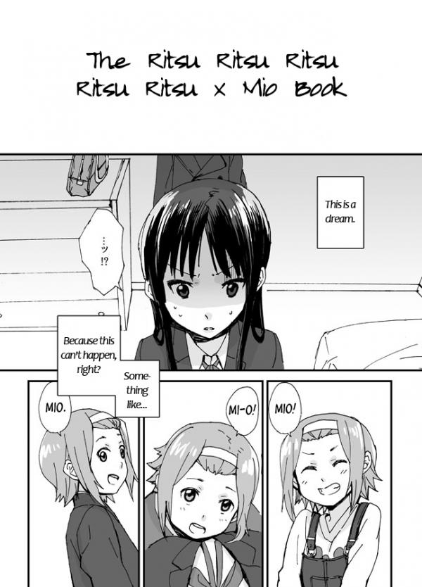 K-ON! - The Ritsu Ritsu Ritsu Ritsu Ritsu x Mio book (Doujinshi)